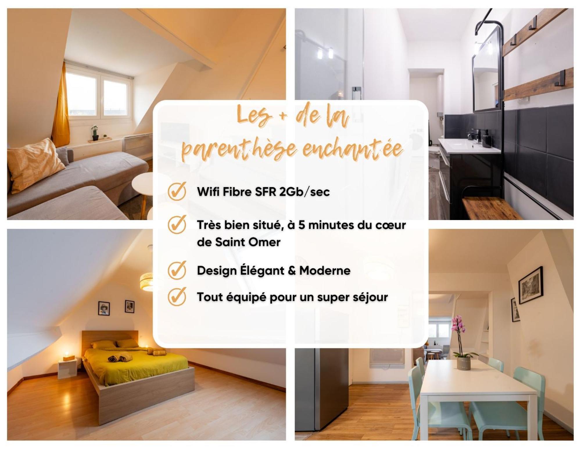Duplex La Parenthese Enchantee Saint-Omer  Exterior photo